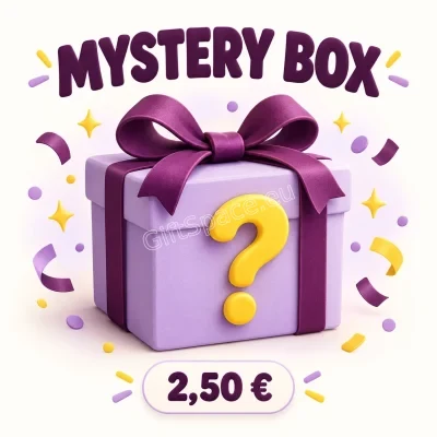 Mystery Box 2.5 € — лилава подаръчна кутия с изненада