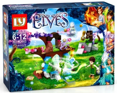 Конструктор Elves: Farran and the Crystal Hollow с фигурка на елф и катеричка
