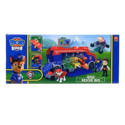 Голям камион Paw Patrol с колички и фигурки на кученца и Райдър