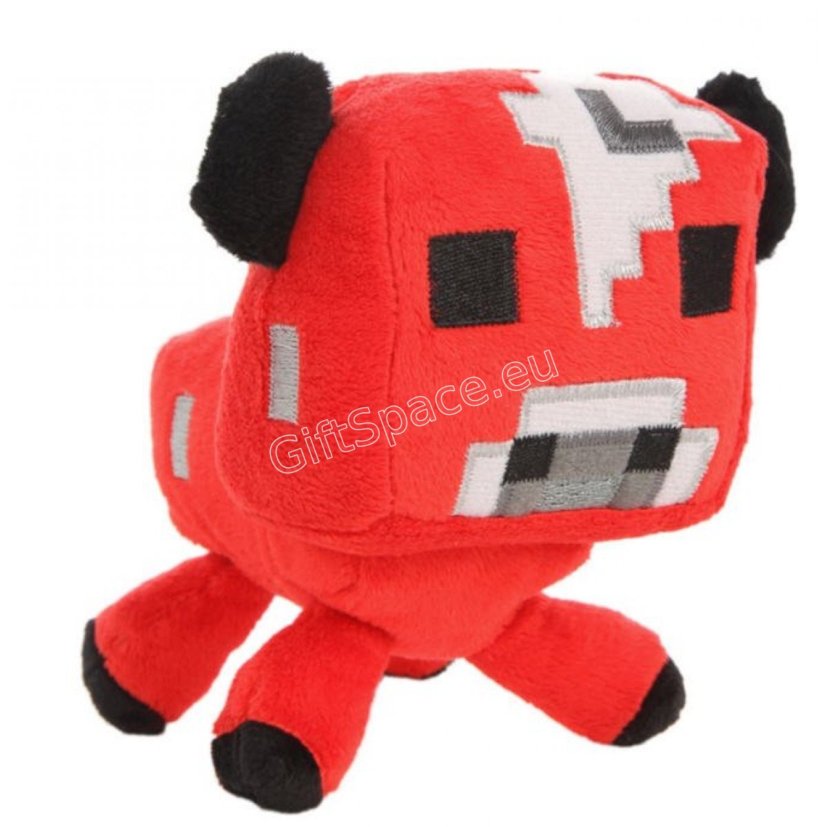 Плюшена играчка Minecraft Mooshroom, Гъбена Крава, висока 25 см