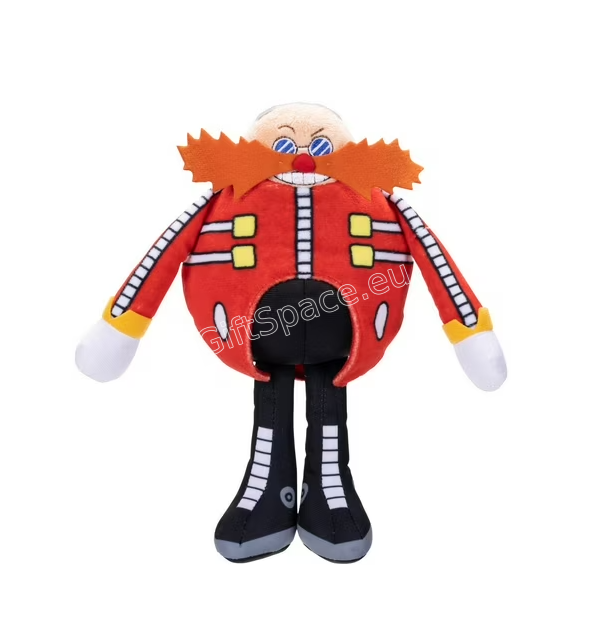 Плюшена играчка Dr. Eggman от Sonic the Hedgehog, 25 см