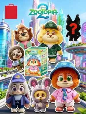 Плюшена играчка Зоотрополис 2 в кутия изненада