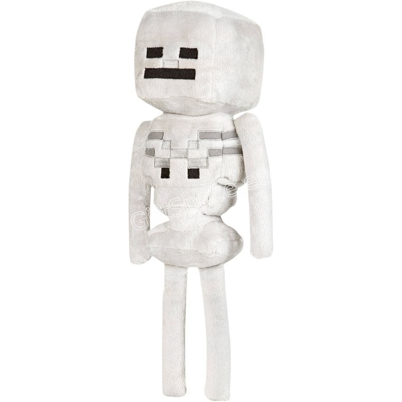Плюшена фигура Minecraft Skeleton с пикселни детайли