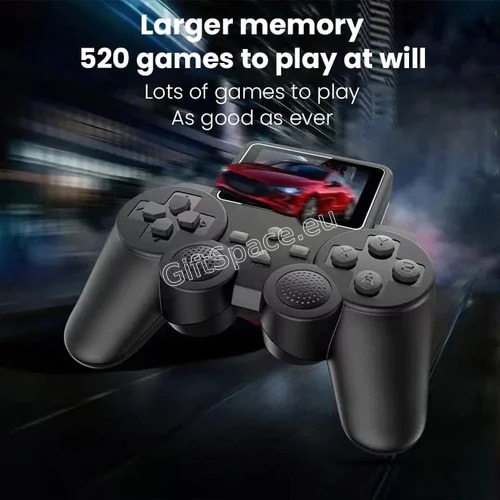 Портативна ретро конзола S10 GamePad с екран и контролери