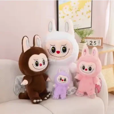 Плюшена играчка Labubu Angel с криле