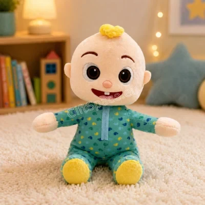Плюшена играчка Джей Джей от CoComelon със синьо боди