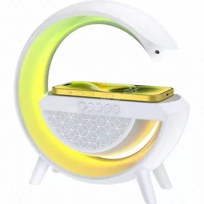 Бяла смарт LED лампа G-Series с Bluetooth високоговорител