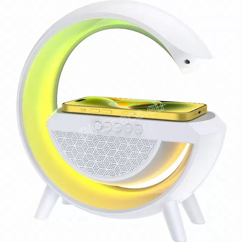 Бяла смарт LED лампа G-Series с Bluetooth високоговорител