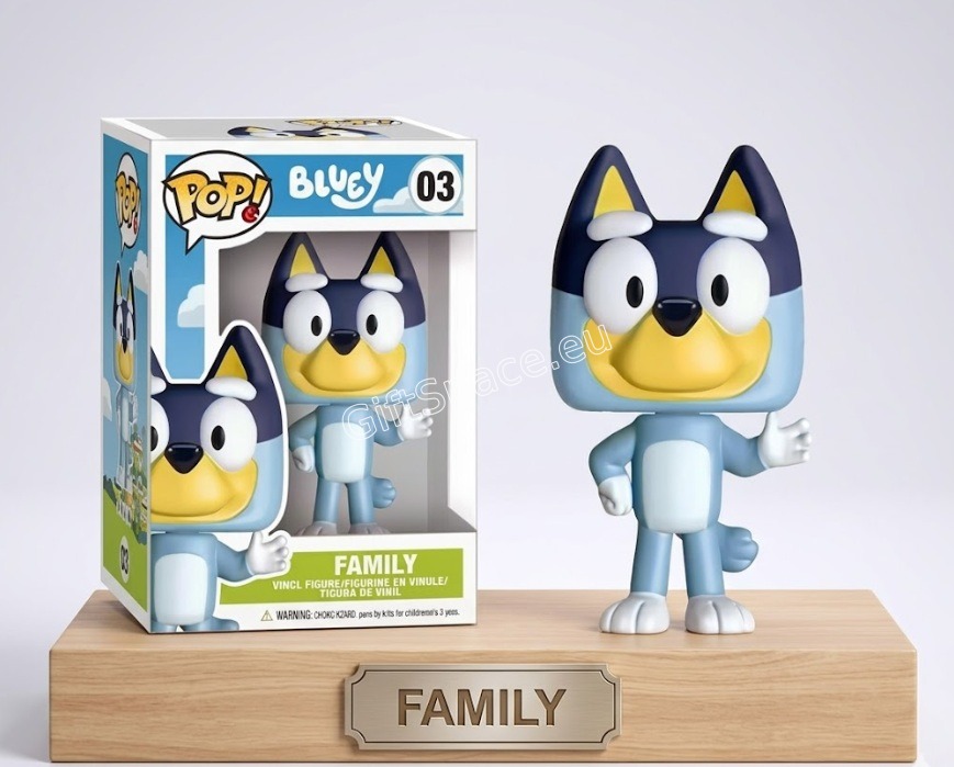 Фигурка Bluey в стил Funko POP! – избор на герой