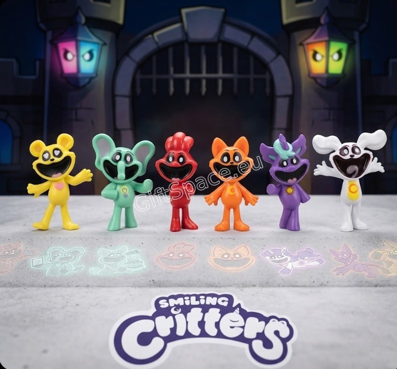 Комплект от 8 фигурки Smiling Critters