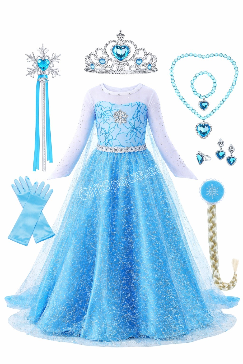 Детска рокля на Елза от Frozen