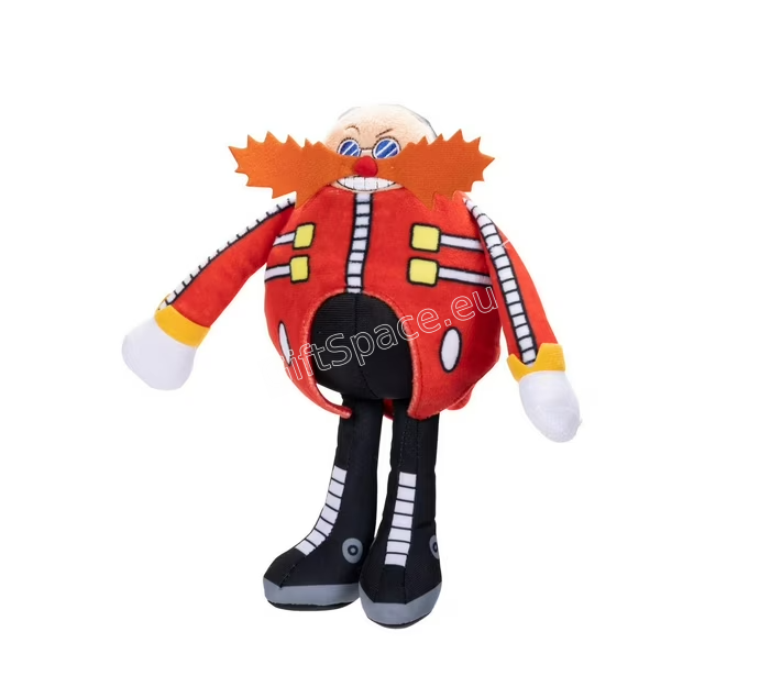 Плюшена играчка Dr. Eggman от Sonic the Hedgehog, 25 см