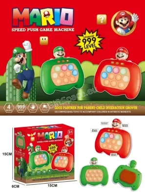 Електронна Поп Ит игра Quick Push със Супер Марио или Луиджи
