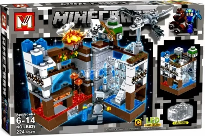 Светещ конструктор Minecraft My World с 224 части