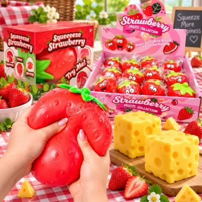Скуиши комплект с голяма ягода, малка ягода и сиренце