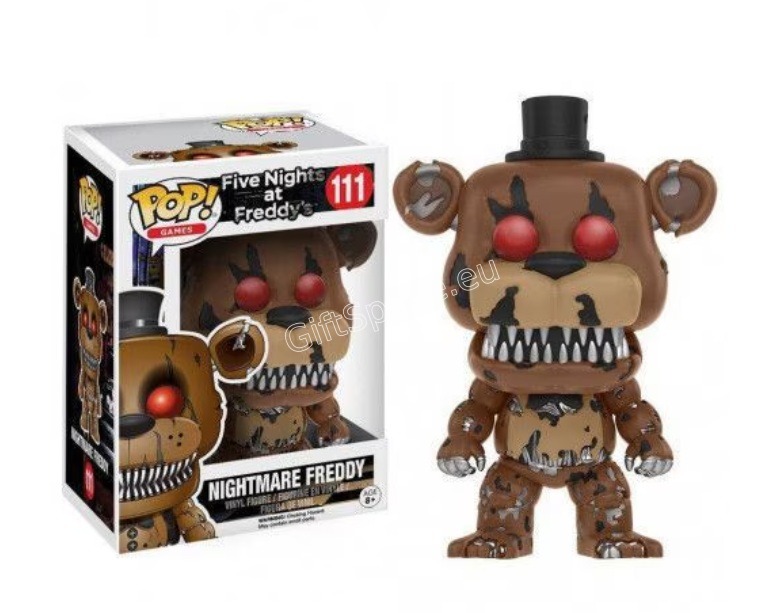 Funko POP! фигурка Nightmare Freddy #111 от Five Nights at Freddy’s
