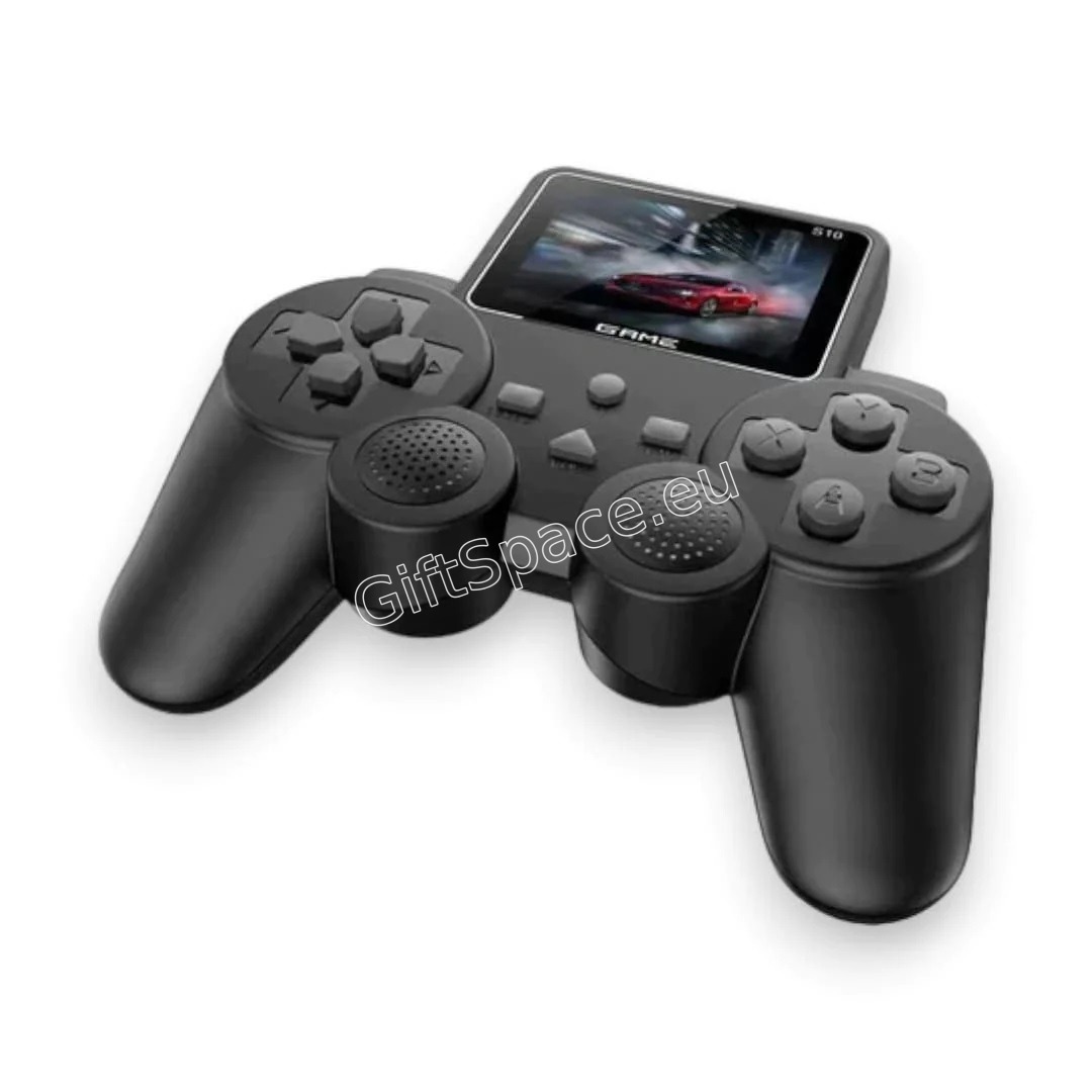 Портативна ретро конзола S10 GamePad с екран и контролери
