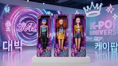 Музикална кукла K-POP Demon Hunters с височина 100 см