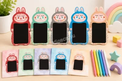 LCD таблет за рисуване и писане с дизайн на Labubu