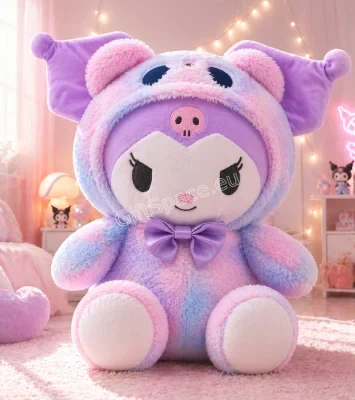 Плюшена играчка Куроми с качулка
