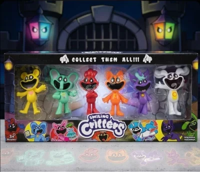 Комплект от 8 фигурки Smiling Critters