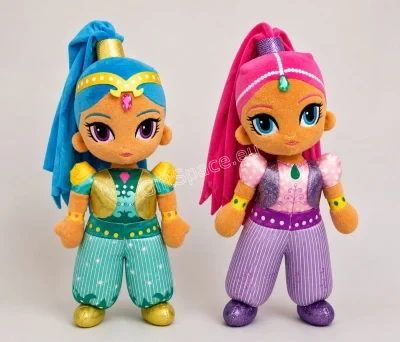 Плюшена кукла Shimmer & Shine – Искрица или Сияйница, 30 см