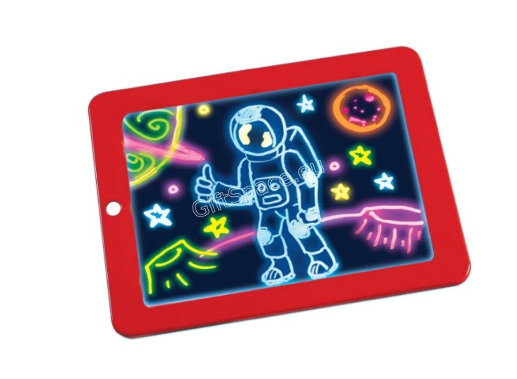 Светещ таблет за неонови рисунки Magic Sketch Pad