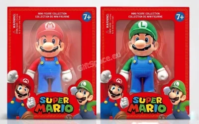Фигурка Super Mario или Luigi от Mini Figure Collection