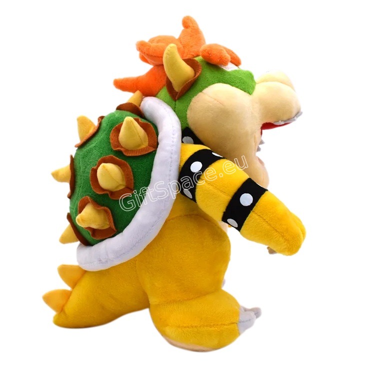Плюшена играчка Bowser от Super Mario в жълт или син вариант