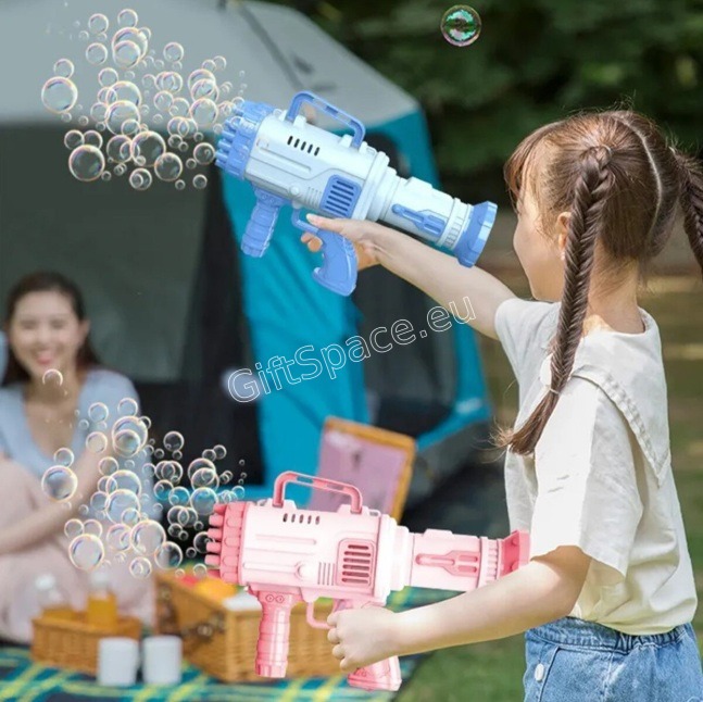 Bubble Blaster – базука за сапунени балони с 32 отвора