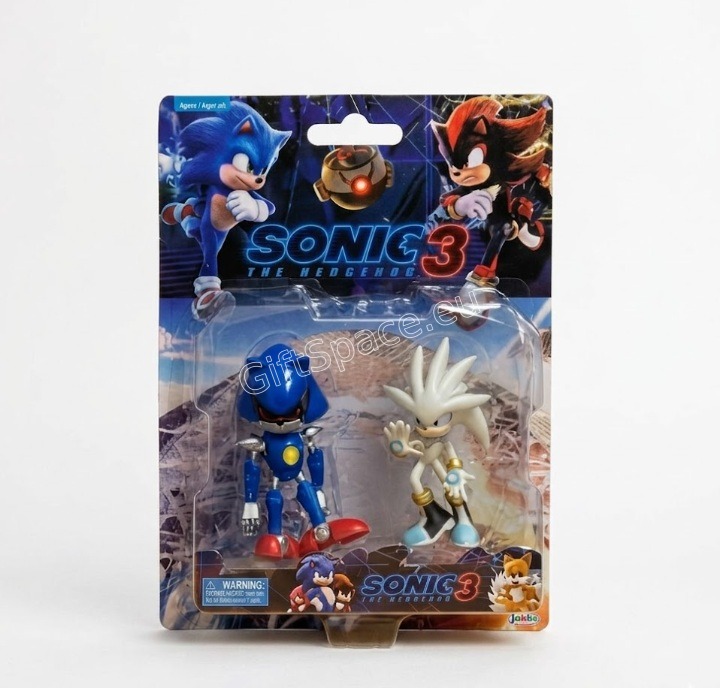 Фигурки Metal Sonic и Silver the Hedgehog, комплект от две