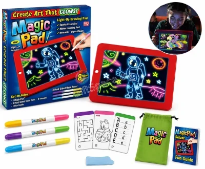 Светещ таблет за неонови рисунки Magic Sketch Pad