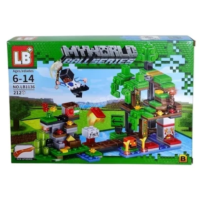 Конструктор Minecraft My World с 212 части