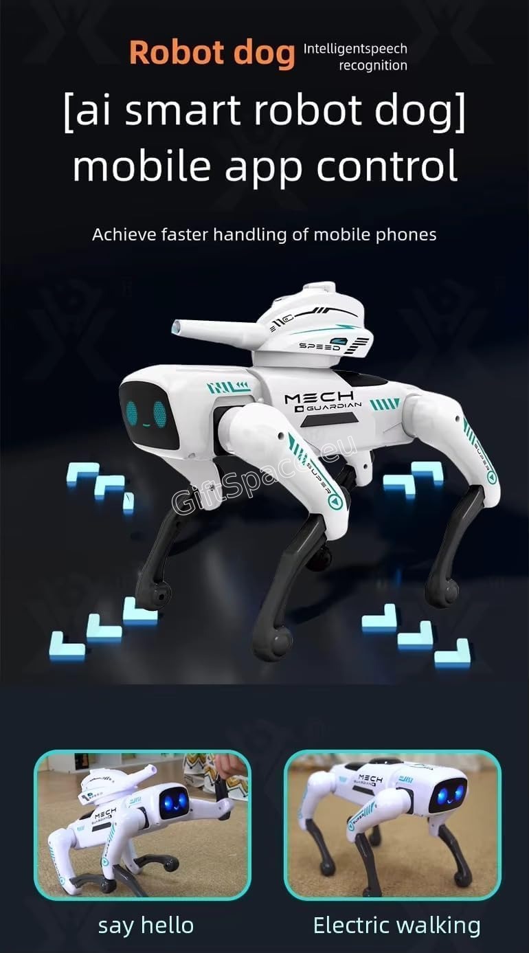 AI Mechanical Robot Dog – интерактивно куче робот