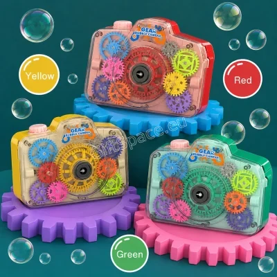 Детски фотоапарат Gear Bubble Camera за сапунени балони