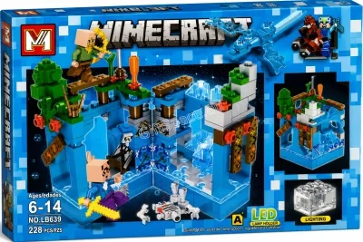 Светещ конструктор Minecraft My World с 228 части
