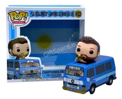 Фигурка Funko POP! Football на Лионел Меси с екипа на Аржентина
