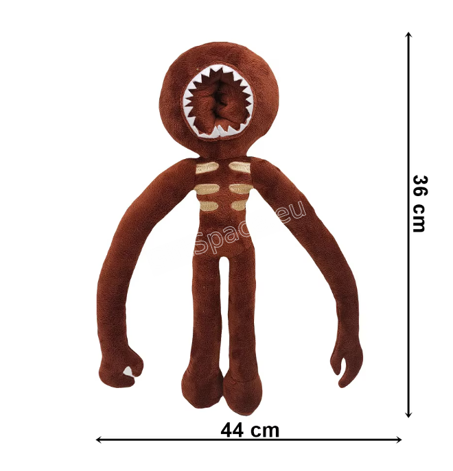Плюшена играчка Figure от Roblox Doors с кафяво тяло и характерни детайли