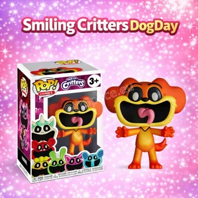 Фигурка DogDay от Smiling Critters с медальон със слънце