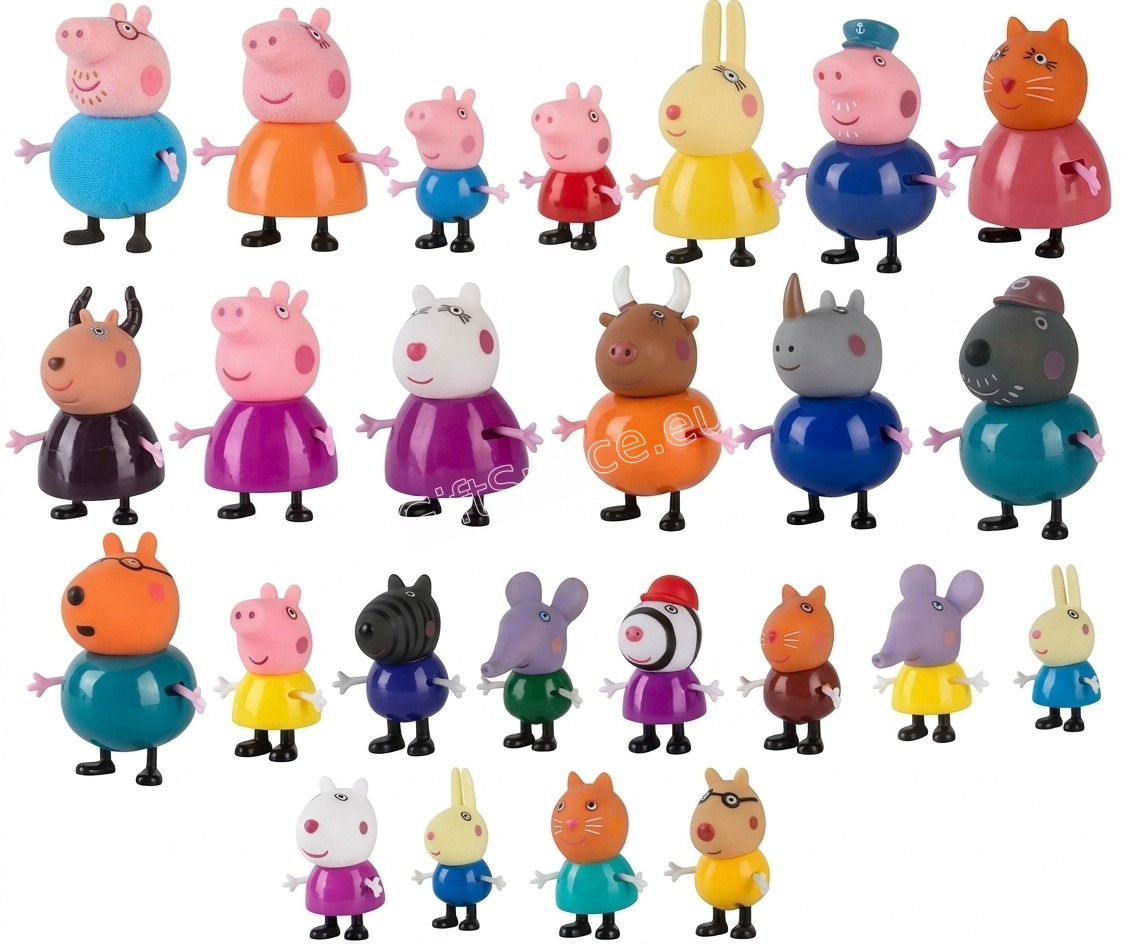 Комплект от 25 фигурки Peppa Pig