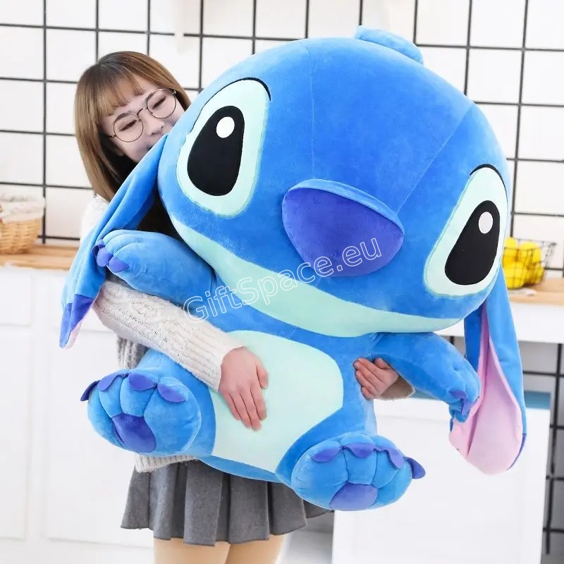 Плюшена играчка Стич или Ангел, 80 см