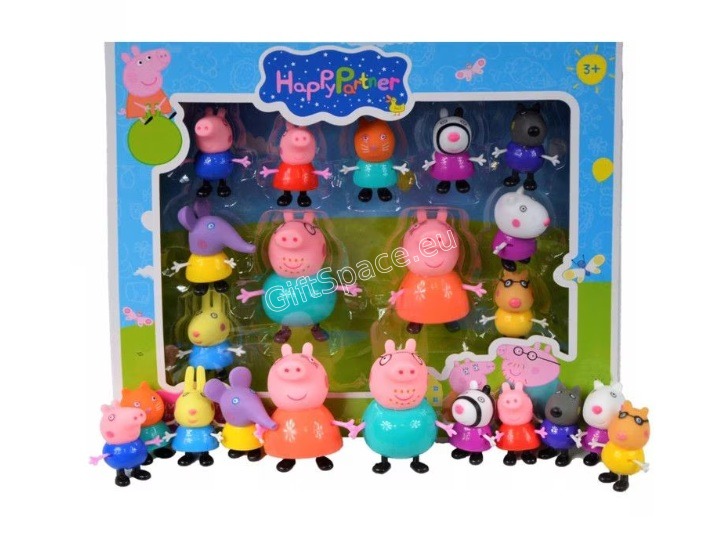 Комплект от 11 фигурки Peppa Pig