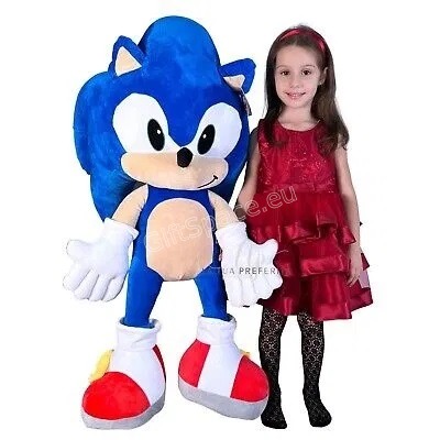 Плюшена играчка Соник с височина 120 см