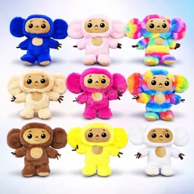 Плюшена играчка Чебурашка с големи уши
