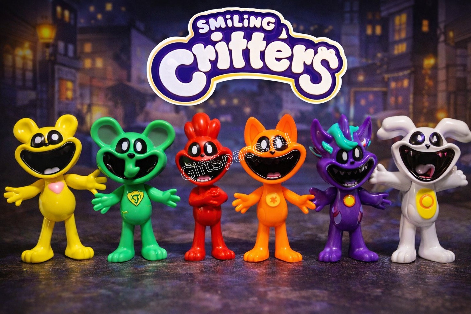 Комплект от 8 фигурки Smiling Critters