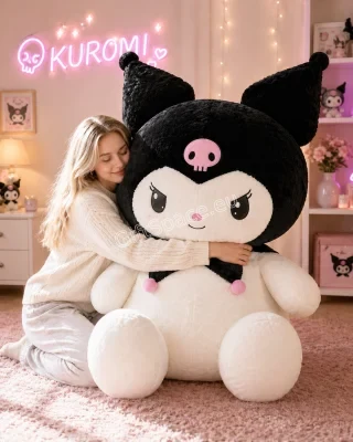 Плюшена играчка Куроми от Sanrio, 120 см