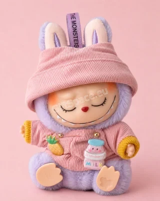 Плюшен ключодържател Labubu The Monsters с дрехи