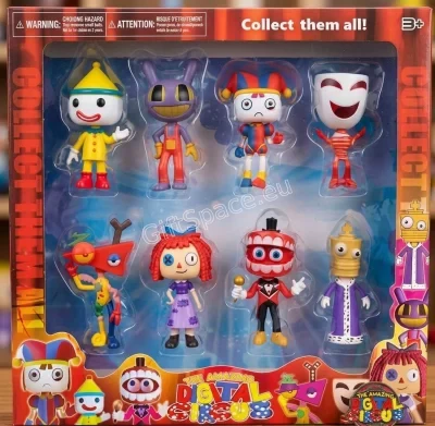 Комплект от 8 фигурки The Amazing Digital Circus